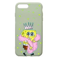 husa de protectie apple iphone 8 plus iphone 7 plus spongebob silicon cu interiorul din material textil protectie camera beryl pgr597 imagen 46_0_
0