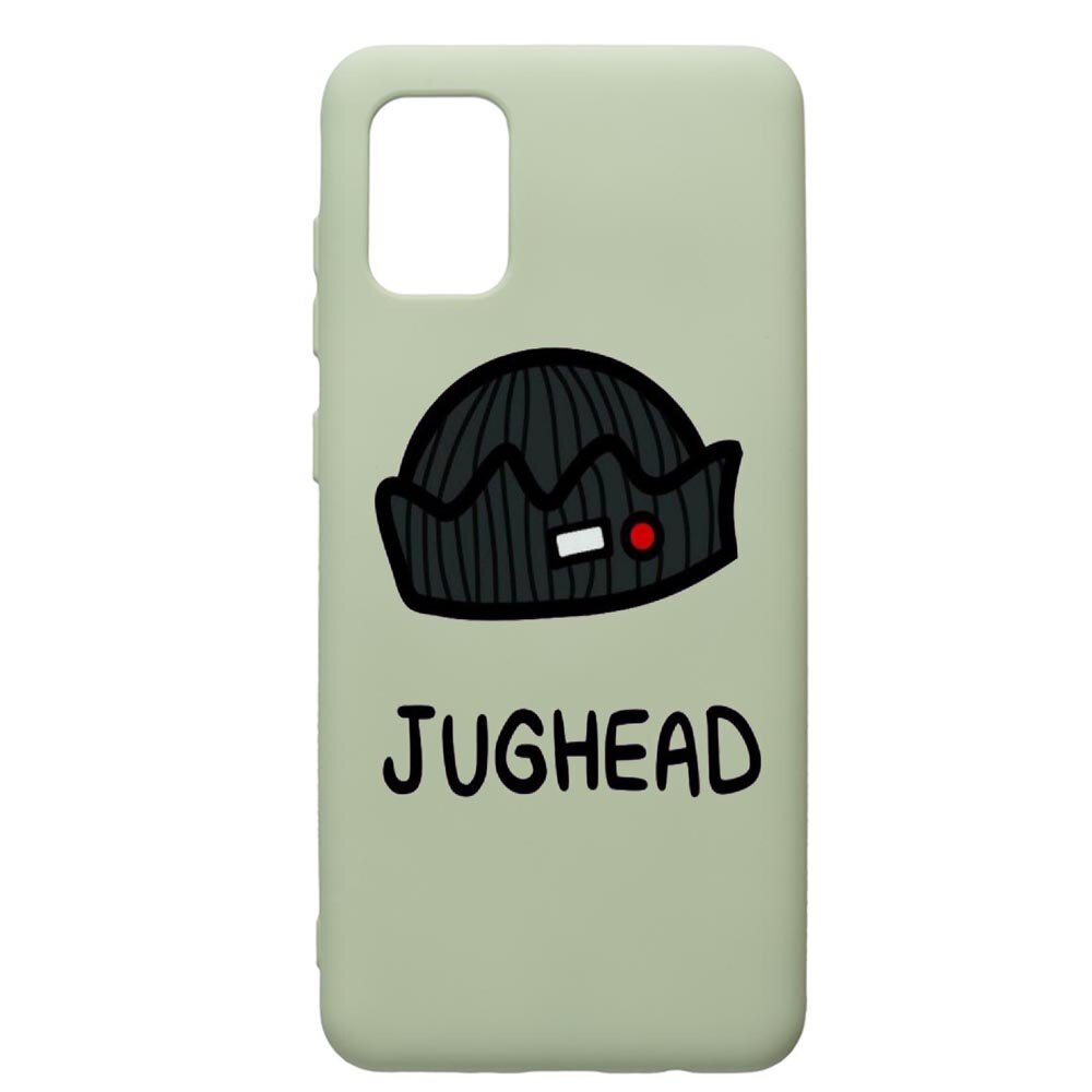 Husa de protectie Samsung Galaxy A71, Riverdale - Jughead, silicon, cu interiorul din material textil, protectie camera, Beryl, PGR611