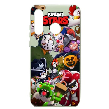Husa de protectie Huawei P40 Lite E / Y7p, Brawl Stars, silicon, cu interiorul din material textil, protectie camera, Beryl, PGR646 Husa de protectie Huawei P40 Lite E / Y7p, Brawl Stars, silicon, cu interiorul din material textil, protectie camera, Beryl, PGR646