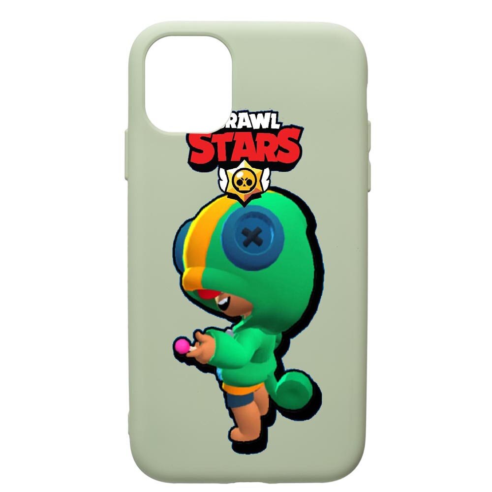 Husa de protectie Apple iPhone 12 Pro Max, Brawl Stars Leon, silicon, cu interiorul din material textil, protectie camera, Beryl, PGR648
