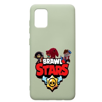 Husa de protectie Samsung Galaxy A31, Brawl Stars, silicon, cu interiorul din material textil, protectie camera, Beryl, PGR651 Husa de protectie Samsung Galaxy A31, Brawl Stars, silicon, cu interiorul din material textil, protectie camera, Beryl, PGR651
