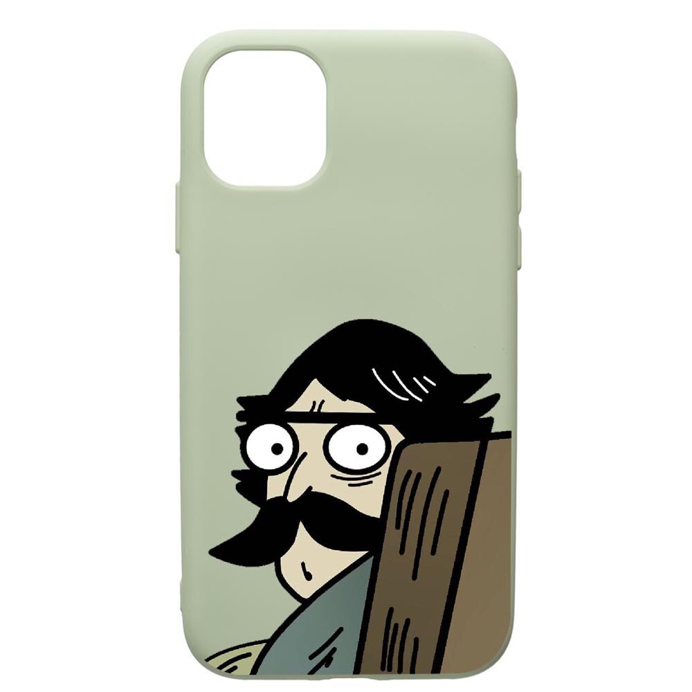 Husa de protectie Apple iPhone 12 Pro Max, Meme, silicon, cu interiorul din material textil, protectie camera, Beryl, PGR653