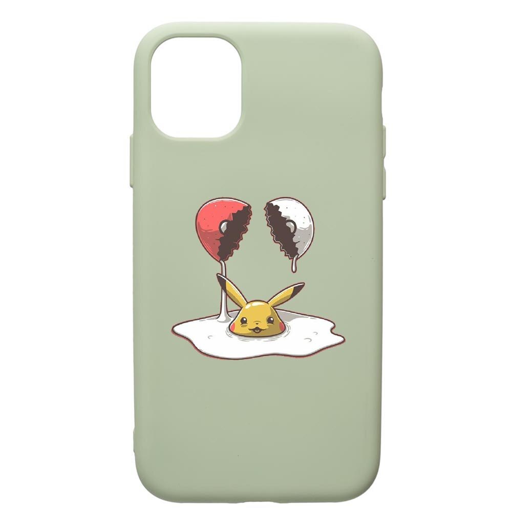 Husa de protectie Apple iPhone 12 Pro Max, Meme, silicon, cu interiorul din material textil, protectie camera, Beryl, PGR656