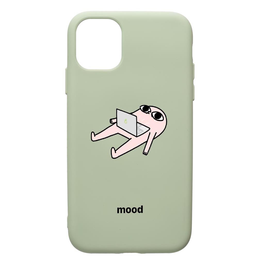 Husa de protectie Apple iPhone 11 Pro Max, Meme, silicon, cu interiorul din material textil, protectie camera, Beryl, PGR659