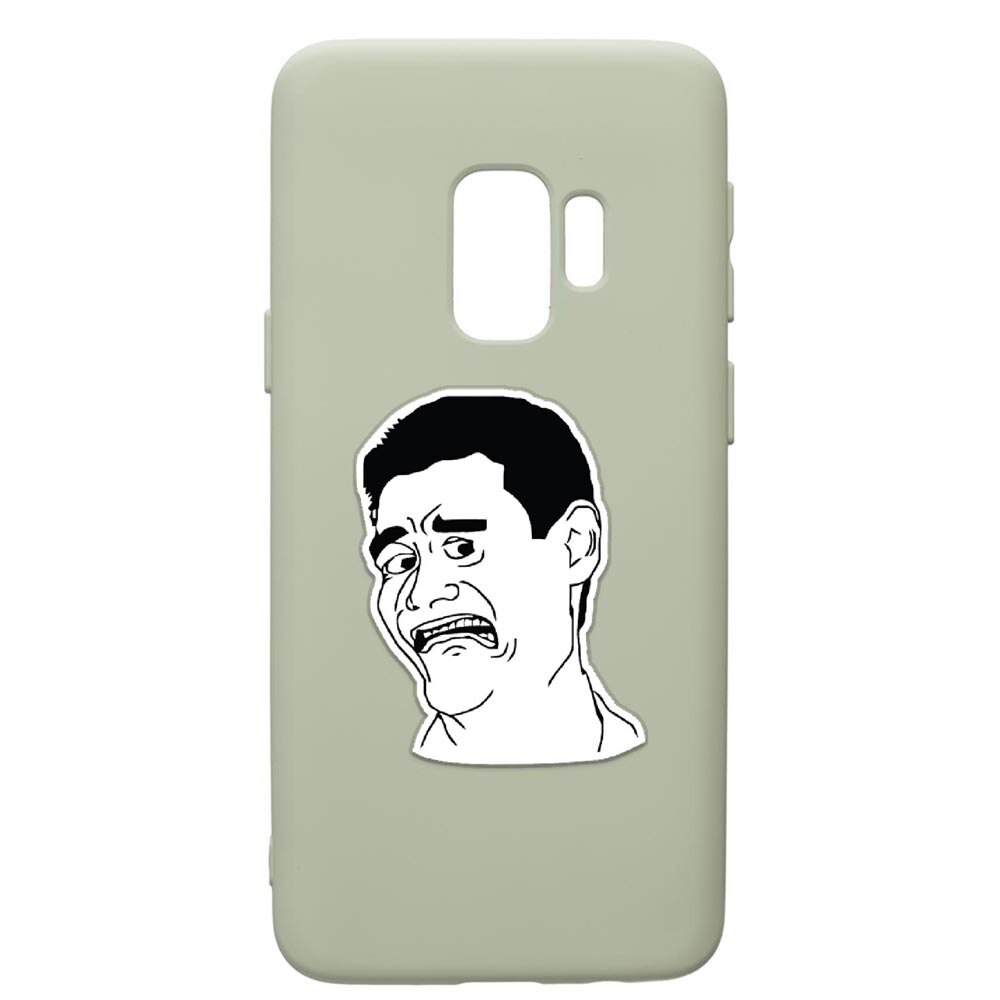 Husa de protectie Samsung Galaxy S9, Meme - Harold, silicon, cu interiorul din material textil, protectie camera, Beryl, PGR660