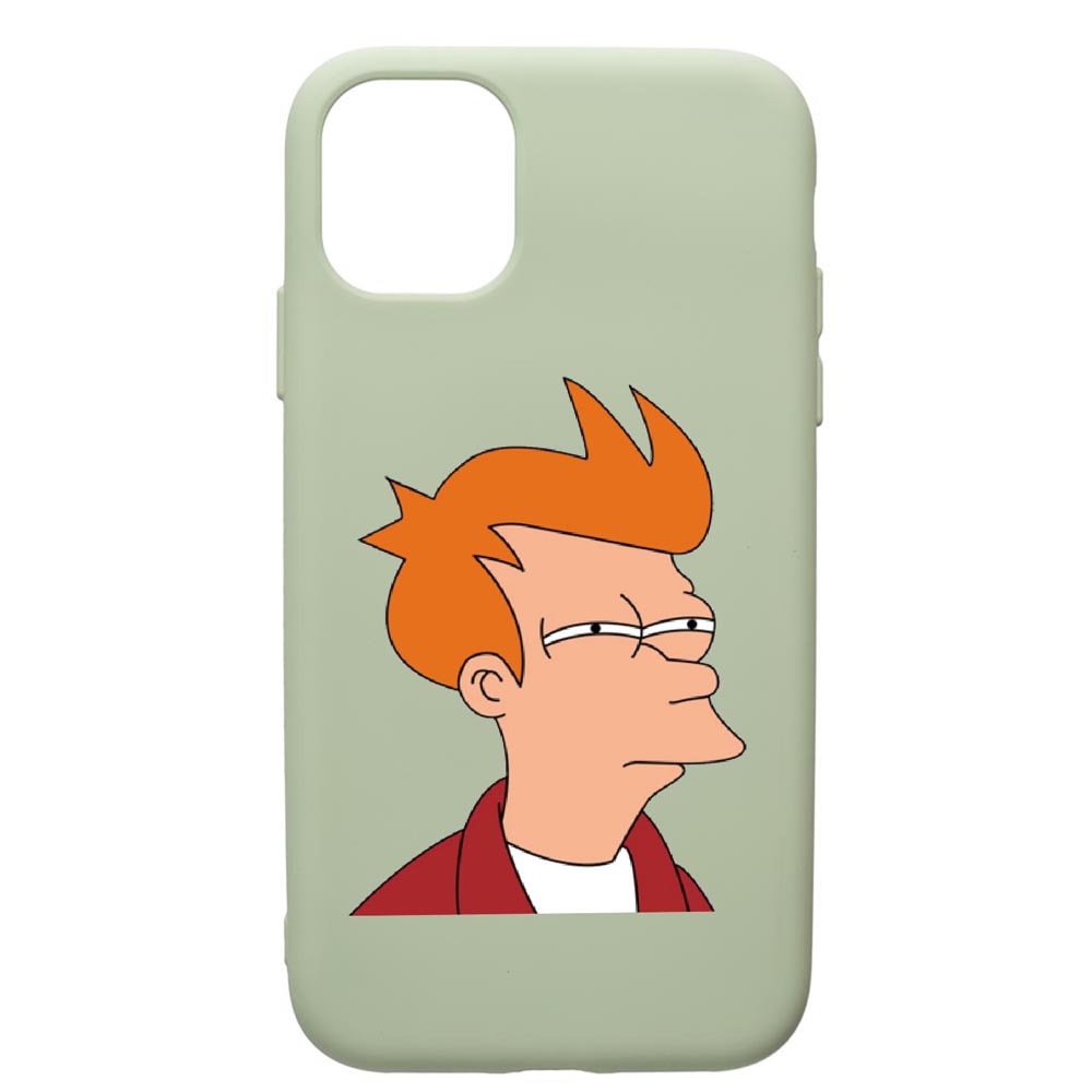 Husa de protectie Apple iPhone 11 Pro, Meme, silicon, cu interiorul din material textil, protectie camera, Beryl, PGR663