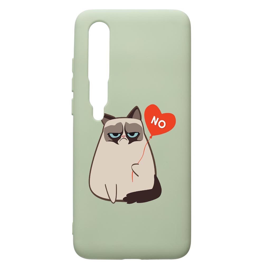 Husa de protectie Xiaomi Mi 10 / Mi 10 Pro, Meme - Gumpy, silicon, cu interiorul din material textil, protectie camera, Beryl, PGR657