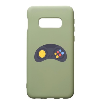 Husa de protectie Samsung Galaxy S10, Gamer - Xbox, silicon, cu interiorul din material textil, protectie camera, Beryl, PGR672 Husa de protectie Samsung Galaxy S10, Gamer - Xbox, silicon, cu interiorul din material textil, protectie camera, Beryl, PGR672