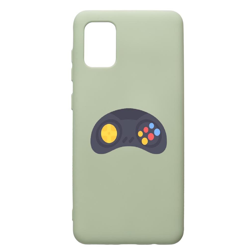 Husa de protectie Samsung Galaxy A71, Gamer - Xbox, silicon, cu interiorul din material textil, protectie camera, Beryl, PGR672