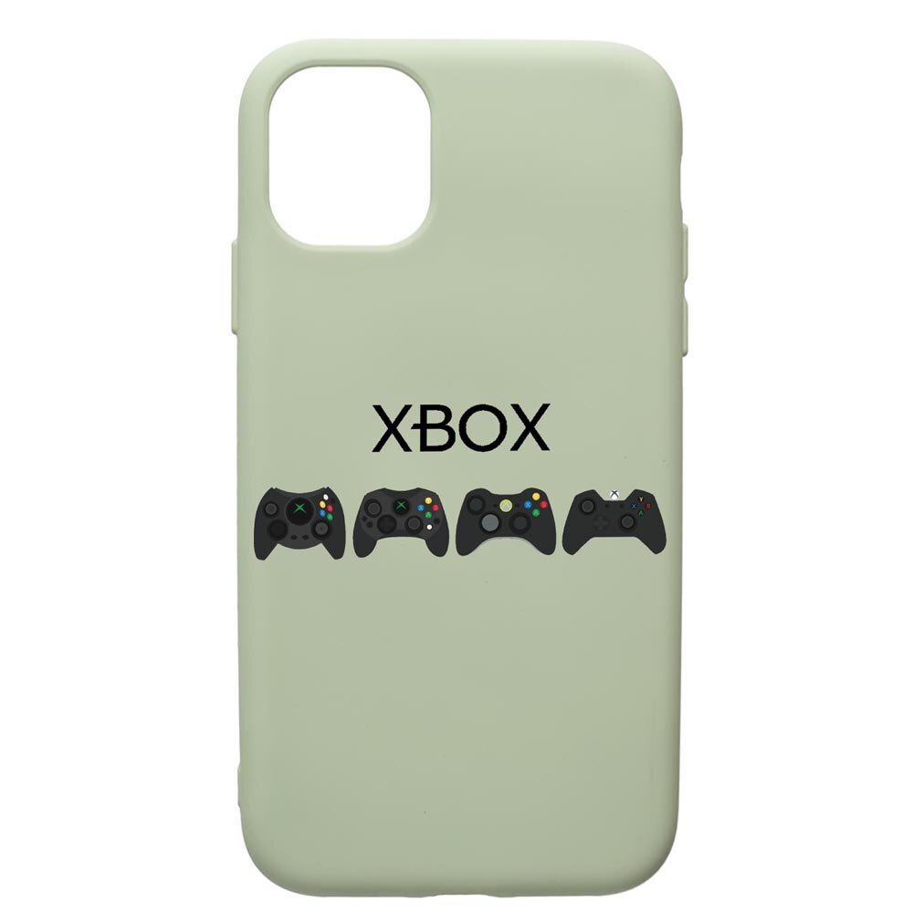 Husa de protectie Apple iPhone 12 Pro Max, Gamer - Xbox, silicon, cu interiorul din material textil, protectie camera, Beryl, PGR674