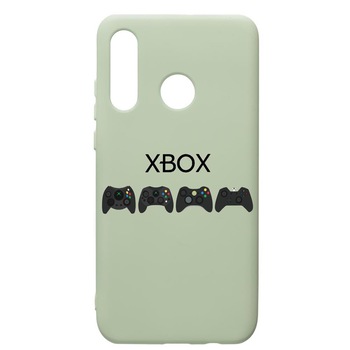 Husa de protectie Huawei P40 Lite E / Y7p, Gamer - Xbox, silicon, cu interiorul din material textil, protectie camera, Beryl, PGR674 Husa de protectie Huawei P40 Lite E / Y7p, Gamer - Xbox, silicon, cu interiorul din material textil, protectie camera, Beryl, PGR674