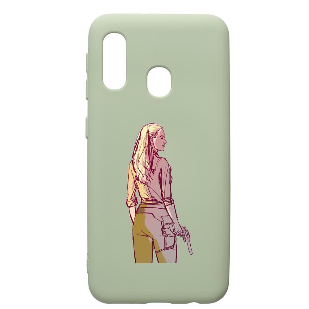 Husa de protectie Samsung Galaxy A20e, Westworld, Movie, silicon, cu interiorul din material textil, protectie camera, Beryl, PGR676