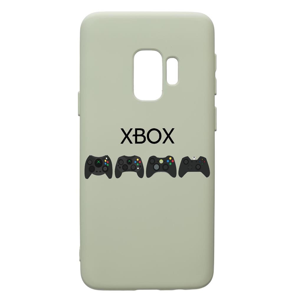 Husa de protectie Samsung Galaxy S9, Gamer - Xbox, silicon, cu interiorul din material textil, protectie camera, Beryl, PGR674