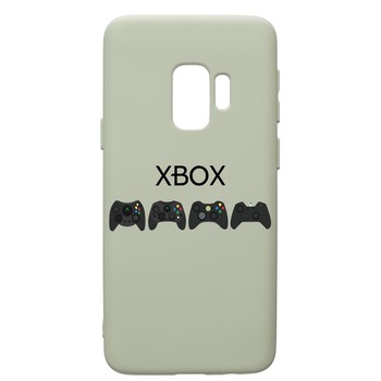 Husa de protectie Samsung Galaxy S9, Gamer - Xbox, silicon, cu interiorul din material textil, protectie camera, Beryl, PGR674 Husa de protectie Samsung Galaxy S9, Gamer - Xbox, silicon, cu interiorul din material textil, protectie camera, Beryl, PGR674