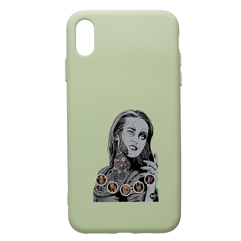 Husa de protectie Apple iPhone XR, Westworld, Movie, silicon, cu interiorul din material textil, protectie camera, Beryl, PGR680