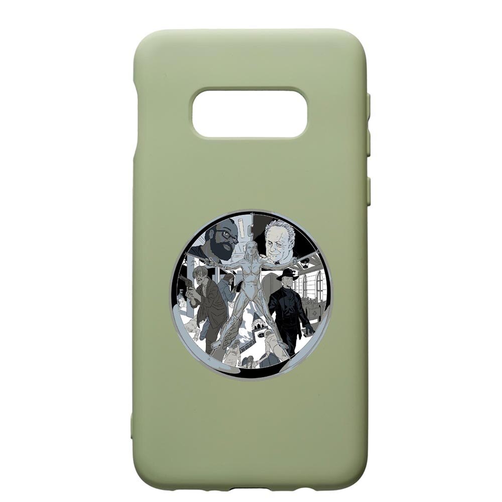 Husa de protectie Samsung Galaxy S10, Westworld, Movie, silicon, cu interiorul din material textil, protectie camera, Beryl, PGR681