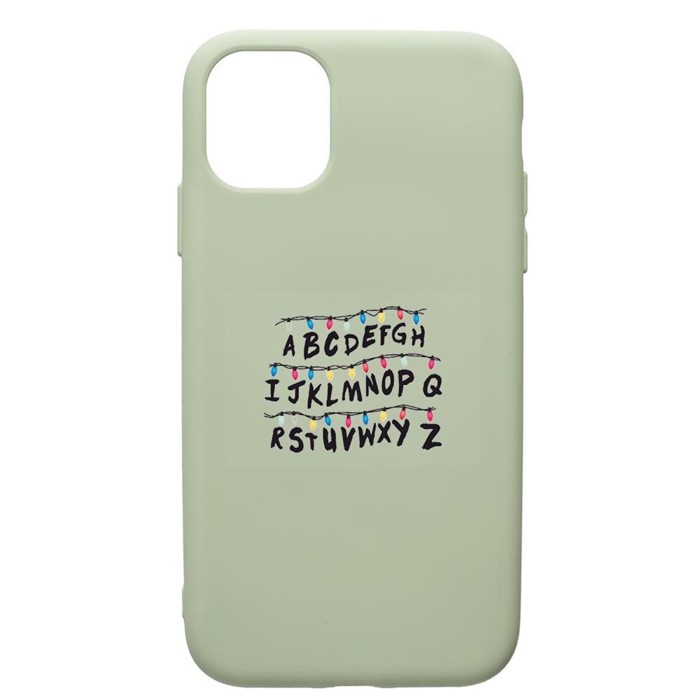 Husa de protectie Apple iPhone 12 Pro Max, Stranger Things, silicon, cu interiorul din material textil, protectie camera, Beryl, PGR720
