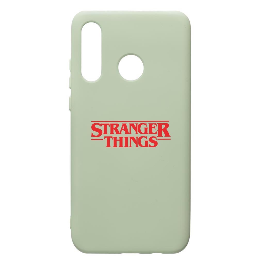 Husa de protectie Huawei P30 Lite, Stranger Things, silicon, cu interiorul din material textil, protectie camera, Beryl, PGR721