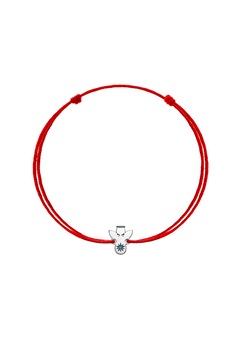 zea et sia bratara din aur de 14k cu snur de ajustare si pandantiv decorat cu 1 diamant argintiurosu imagen 4_0_
0
