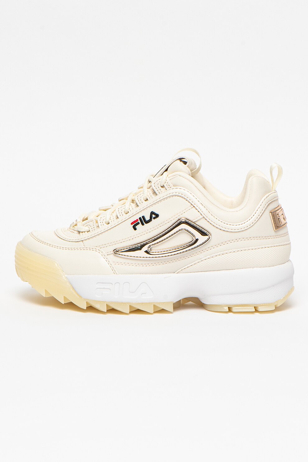 Fila, Pantofi sport cu garnituri din piele ecologica Disruptor
