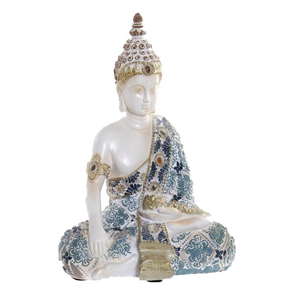 Figurina decorativa Buddha din rasina ( 12 X 6 X 17 cm )