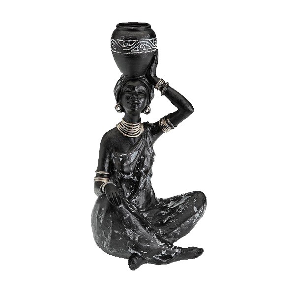 Figurina decorativa din rasina ( 11,3 X 24 X 12,2 cm )