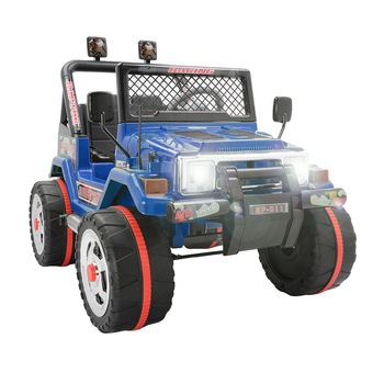 Masinuta electrica pentru copii Mappy, cu 2 locuri, Drifter Jeep, Albastru