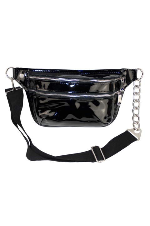 Női kézitáska, Dazoriginal, eco-bőr, fekete, 23 x 15 x 8 cm