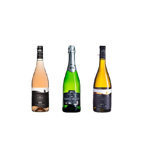 Pachet 3 sticle de vin, Crama Villa Vinea, Suport Pentru Parinti, 0.75 l