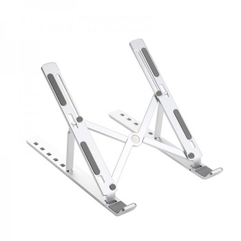 Suport tableta, laptop, smartphone, pliabil , aluminiu, argintiu, pana la 10.5 inch Suport tableta, laptop, smartphone, pliabil , aluminiu, argintiu, pana la 10.5 inch