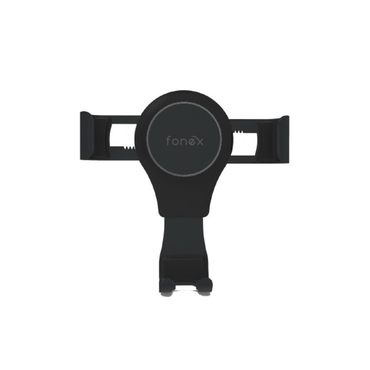 Univerzális autós tartó 6,5 hüvelyk méretű telefonokhoz, BALANCE, Fekete - Fonex