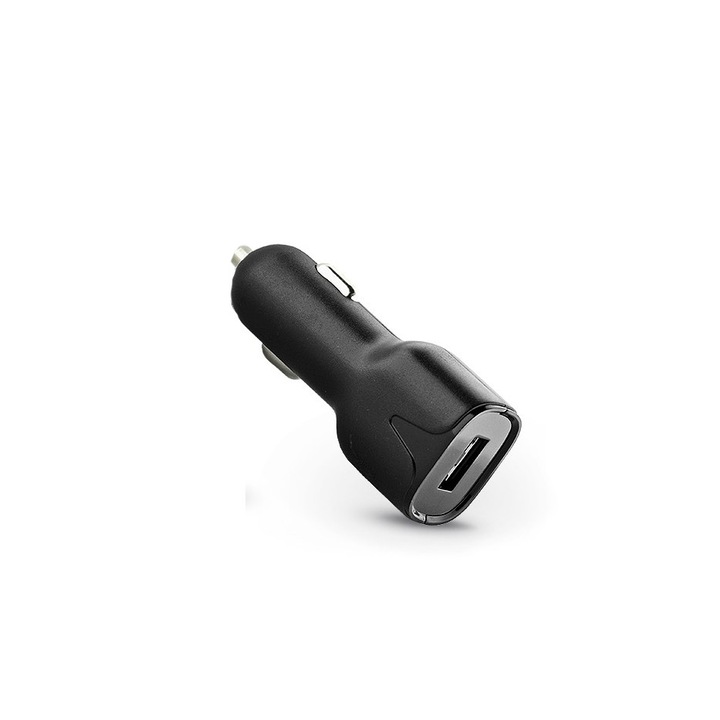 Maxlife USB szivargyújtó töltő adapter - Maxlife MXCC-01 USB Car Fast Charger - 5V/2,1A - fekete