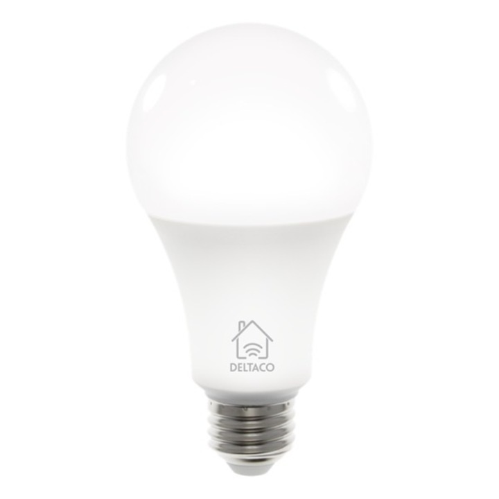 Deltaco Smart Home SH-LE27W LED крушка, E27, 9W, Wifi, Бяла