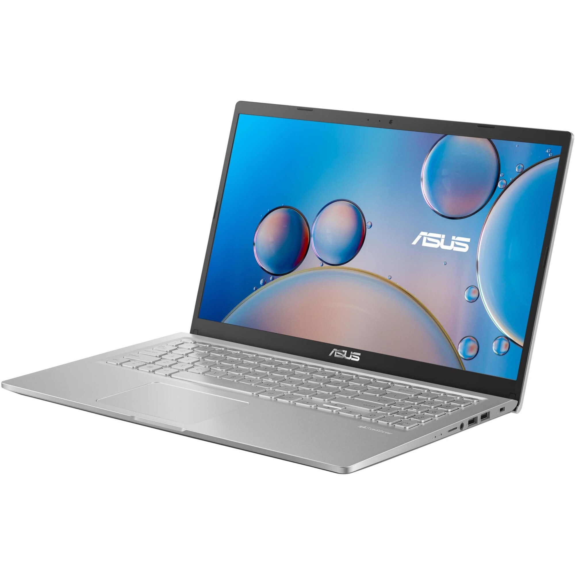Laptop ASUS X515MA cu procesor Intel® Celeron® N4020 pana la 2.80 GHz, 15.6", HD, 4GB, 1TB HDD, Intel® UHD Graphics 600, Free DOS, Transparent Silver