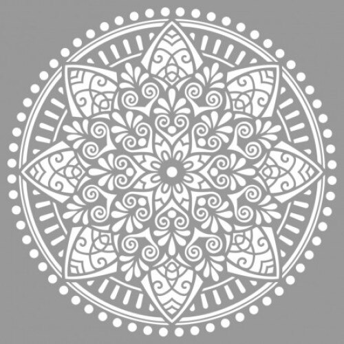 Sablon 590*590mm Refolosibil Mandala African