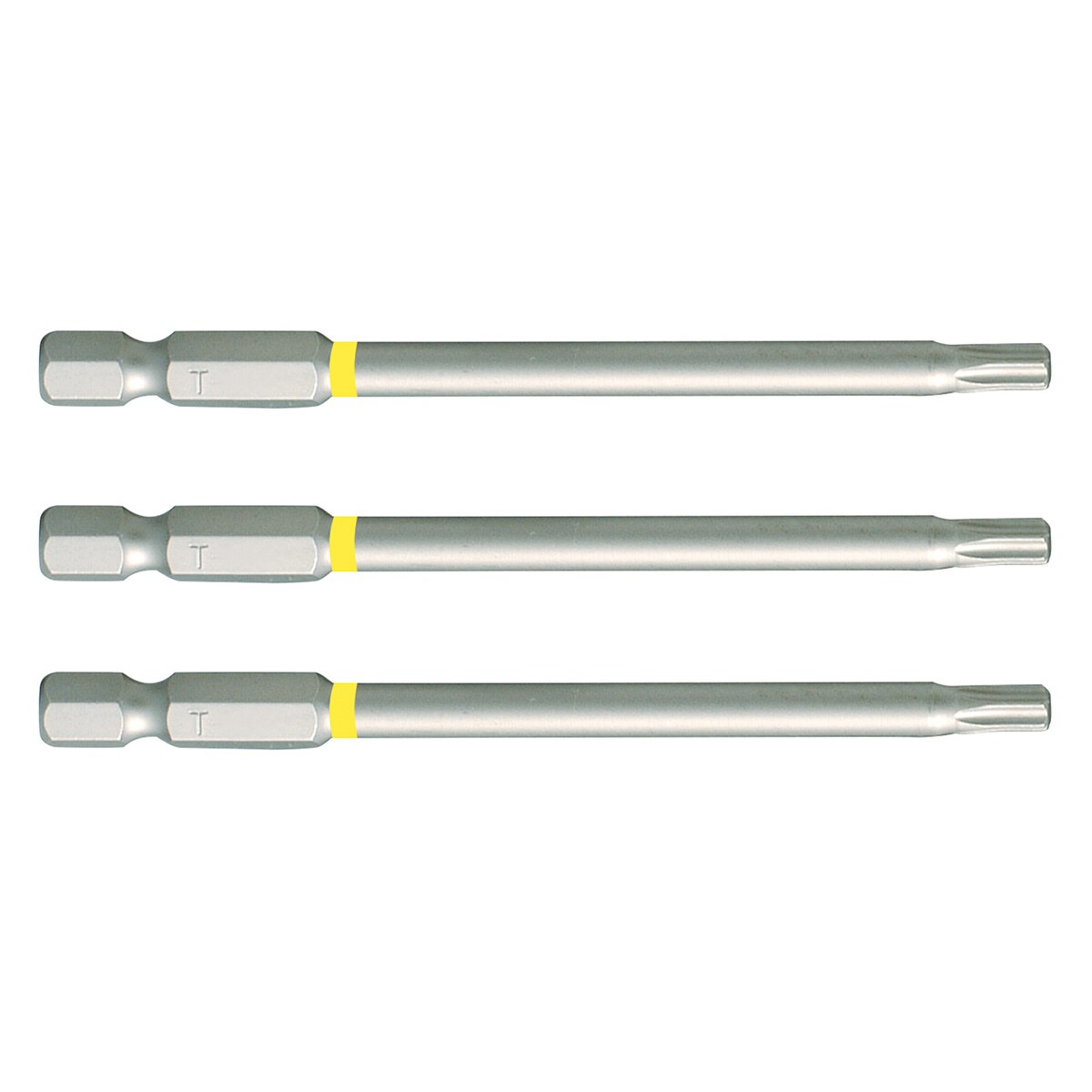 Set de biti colorati TX 30 Torx L75 mm PROJAHN 1/4