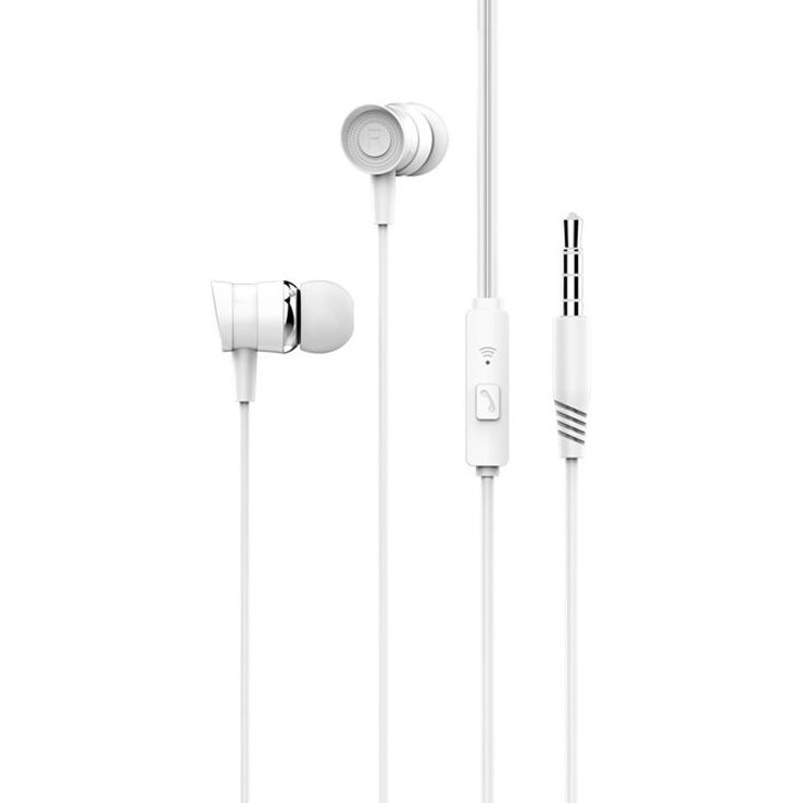 Casti Handsfree In-Ear XO-EP20, Cu microfon, 3.5 mm, Alb, Blister