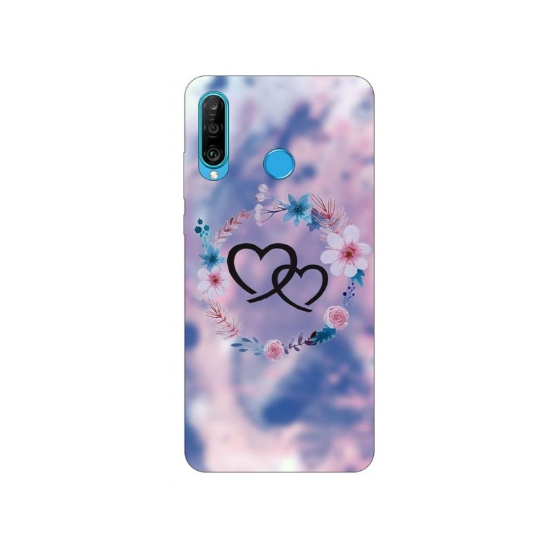 Husa Silicon Soft Upzz Print Compatibila Cu Huawei P30 Lite Model Love