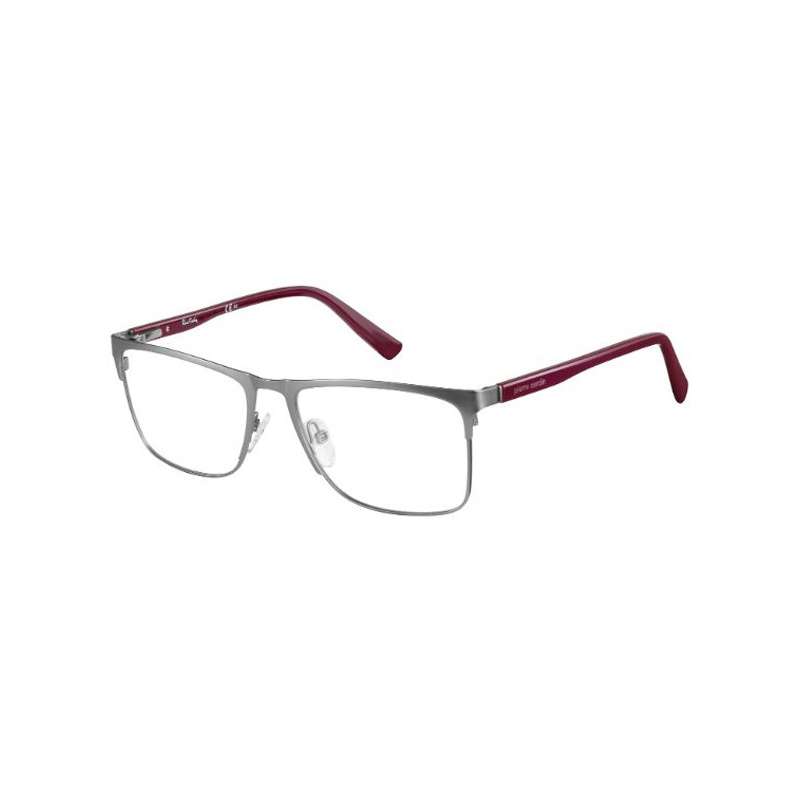 Rame ochelari Pierre Cardin, 6814 - 3S3, Argintiu/ Burgundy