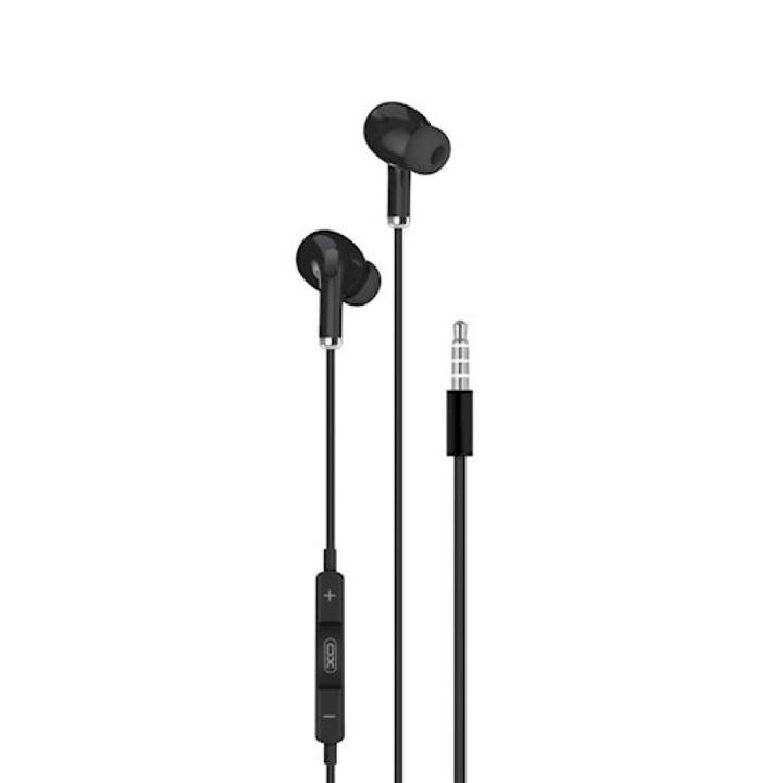 Casti audio cu microfon XO EP22 Black