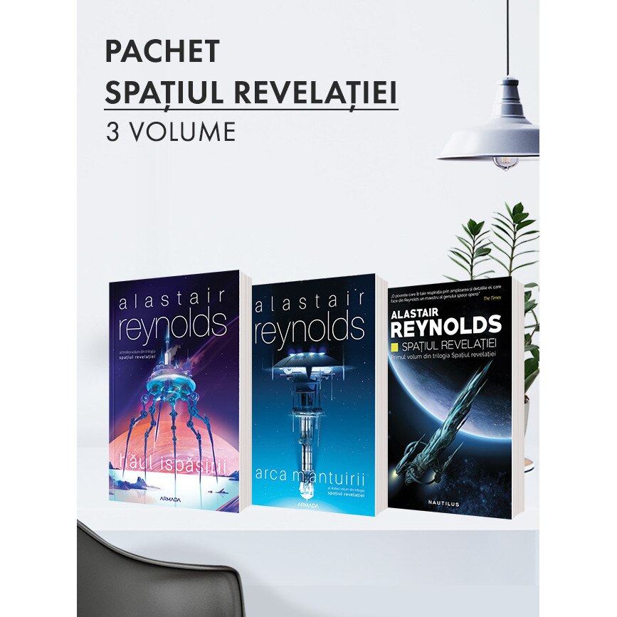 Pachet Trilogia Spatiul Revelatiei 3 volume - Alastair Reynolds