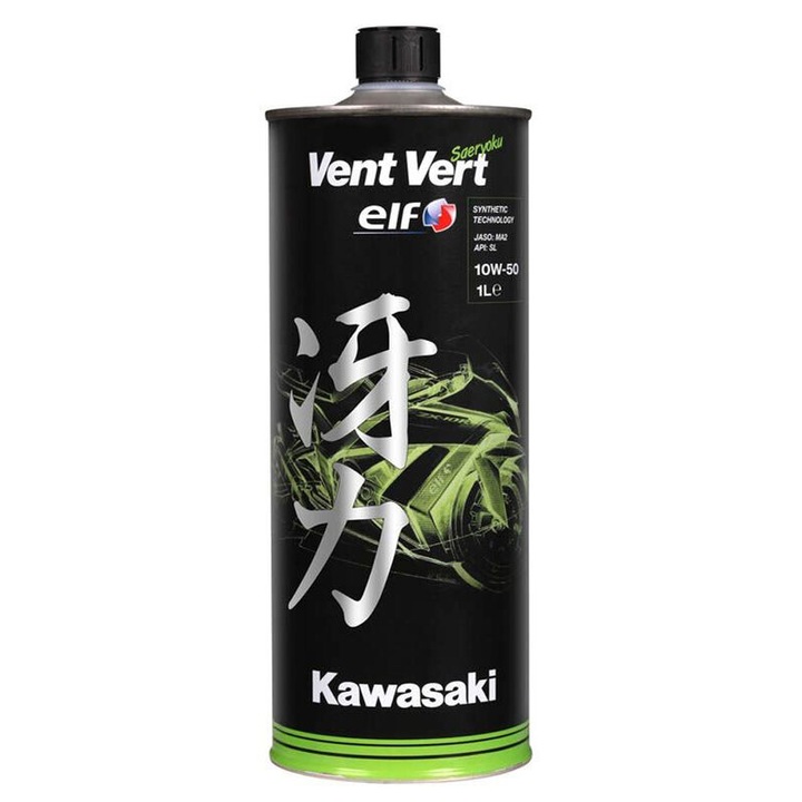 Ulei moto - ELF Vent Vert 10W50 1L - Kawasaki
