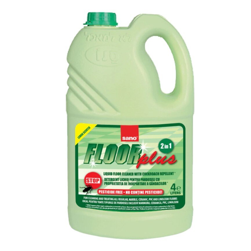 Detergent insecticid pentru pardoseli Sano Floor Plus, 4l