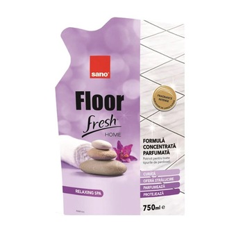 Detergent pardoseli Sano Floor Fresh Home Relaxing Spa Rezerva 750 ml Detergent pardoseli Sano Floor Fresh Home Relaxing Spa Rezerva 750 ml
