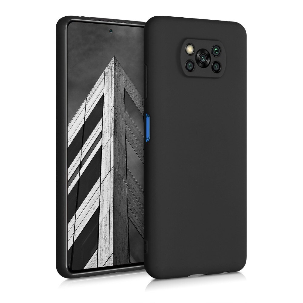 Husa pentru Xiaomi Poco X3 (NFC), Silicon, Negru, 53482.47