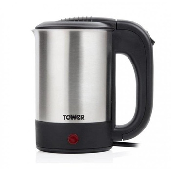 Fierbator Electric Apa Tower T10026, 0.5 Litri, 650w, Ideal pentru Voiaj, Inox, 2 Cesti incluse Fierbator Electric Apa Tower T10026, 0.5 Litri, 650w, Ideal pentru Voiaj, Inox, 2 Cesti incluse