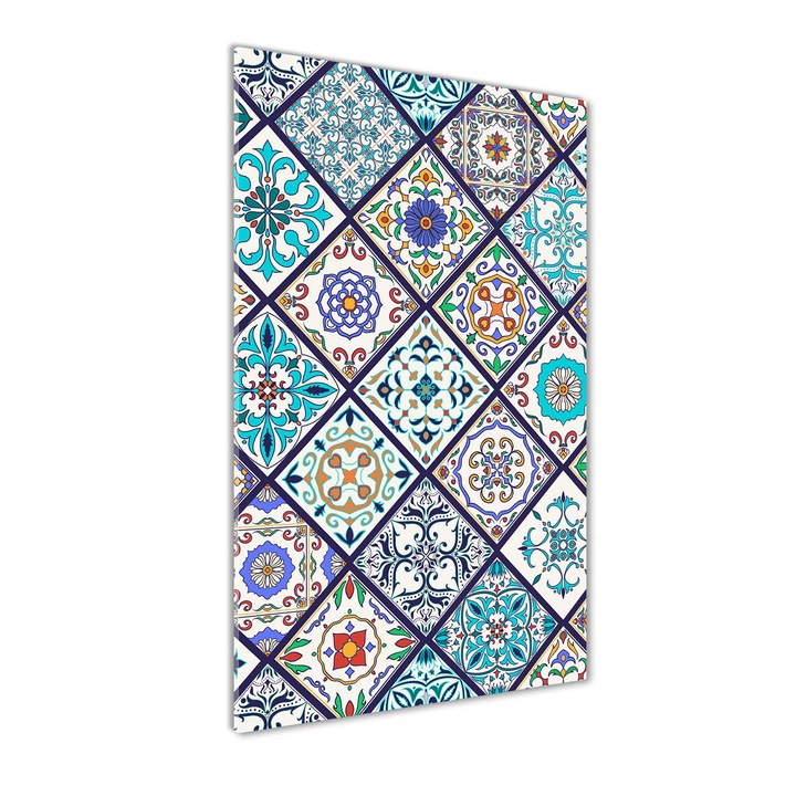 Tablou pe sticla. Tulup. Imagine imprimata sticla. placi ceramice. 60x120 cm