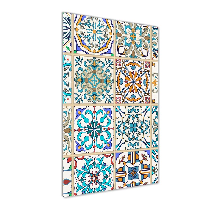 Tablou pe sticla. Tulup. Imagine imprimata sticla. placi ceramice. 60x120 cm