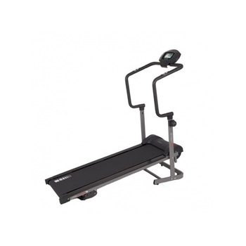 Banda de alergare EVERFIT TFK 110 MAG, Sistem volanta 6 Kg, Greutate utilizator 100 Kg, Inclinatie manuala pe 3 niveluri, Pliabila, Roti transport, Negru Banda de alergare EVERFIT TFK 110 MAG, Sistem volanta 6 Kg, Greutate utilizator 100 Kg, Inclinatie manuala pe 3 niveluri, Pliabila, Roti transport, Negru