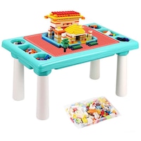 masa multifunctionala quotisp likesmart toy tablequot 300 piese blat reversibil loc depozitare sub blat 6 locuri depozitare turcoaz imagen 34_0_
0